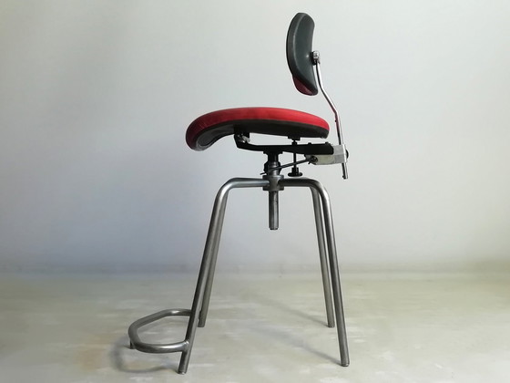 Image 1 of Egon Eiermann Orchestra-Bass-Chair Wilde & Spieth Architect's Chair XL Leather