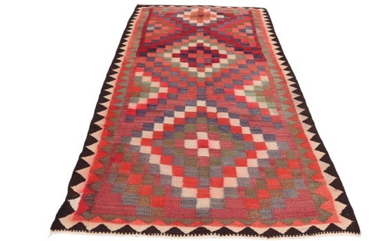 Kelim Semi-Antique Caucus Kilim - Vintage Armenian Art – Tappeti, Cotton (photo 2 of 5)