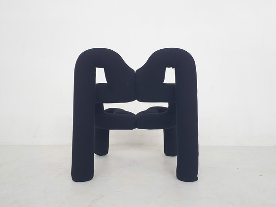 Image 1 of Loungestoel Model "Ekstrem" van Terje Ekstrøm voor Varier Stokke, Noorwegen 1984
