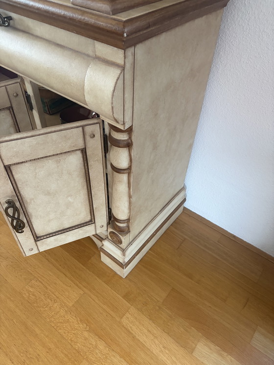 Image 1 of Bellissima vetrina fatta a mano in vero legno