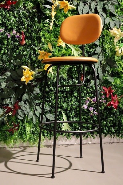 Menü Afterroom Barhocker Cognac