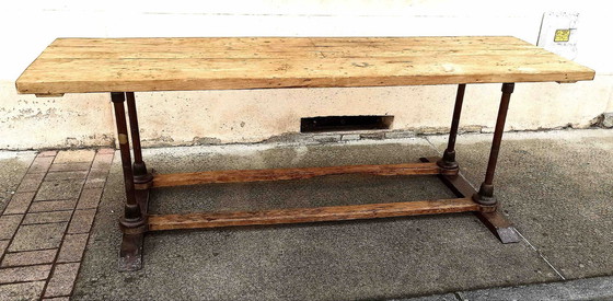 Image 1 of Table d'atelier 2,60 m
