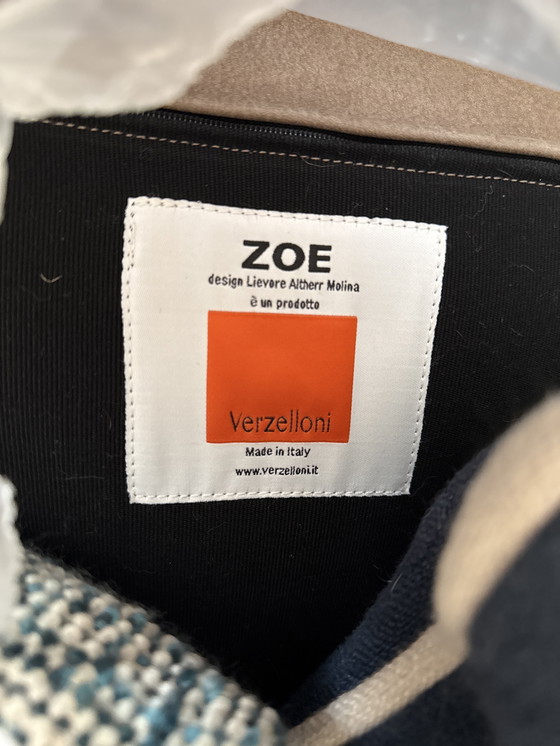 Image 1 of Fauteuil met poef