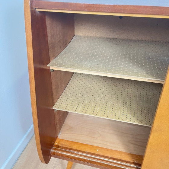 Image 1 of Vintage wooden shoe cabinet, 1960