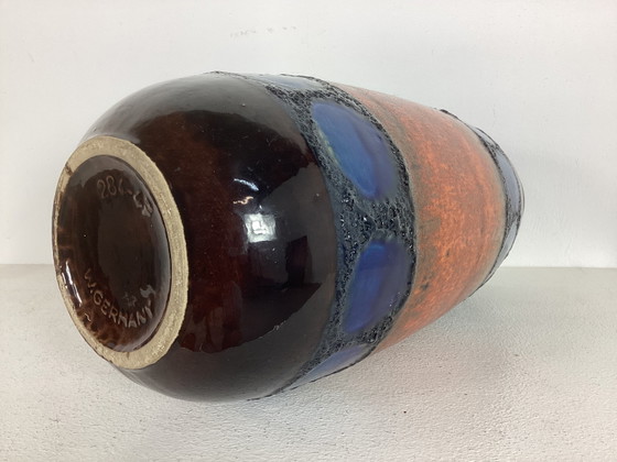 Image 1 of Vintage large West Germany fat lava vase, seventies