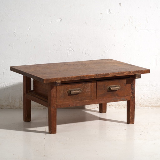 Antiker japanischer niedriger Tisch aus Holz – Japan, circa 1930