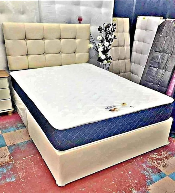Image 1 of LETTO MATRIMONIALE CON MATERASSO