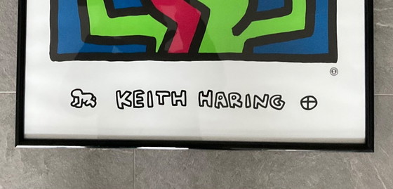Image 1 of KEITH HARING, “4 figures on shoulders”