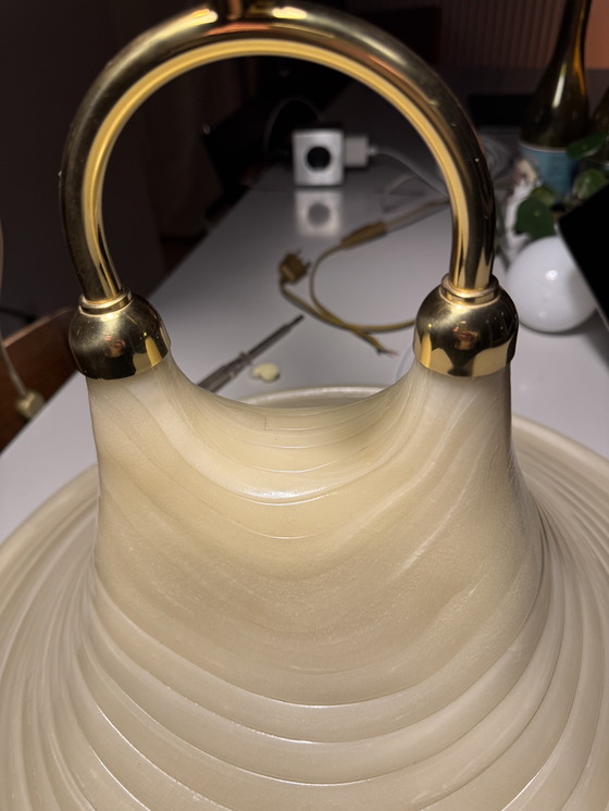 Image 1 of Große Mid-Century Hängeleuchte von Cristtallux Deutschland