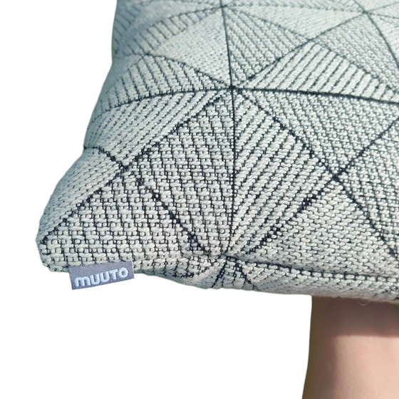 Image 1 of 1x Muuto Tile wool cushion - white