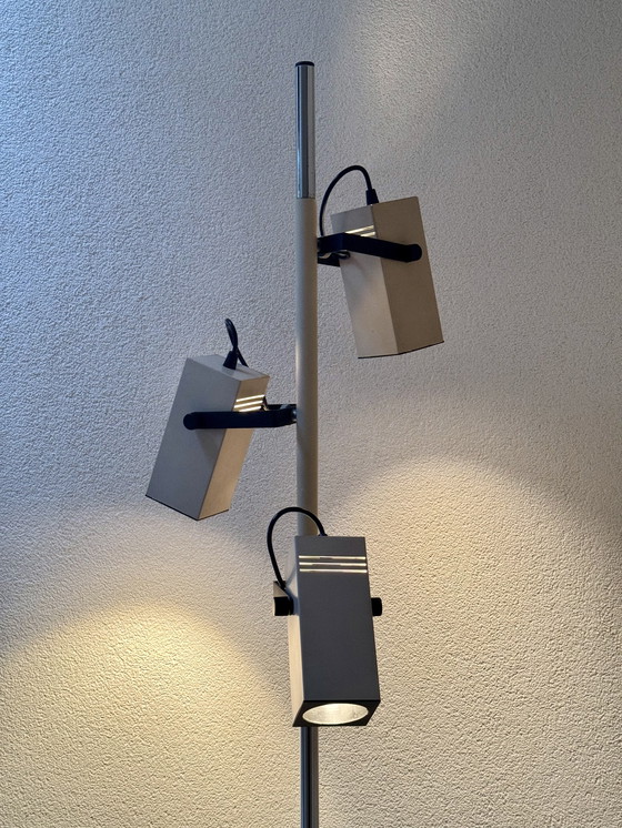 Image 1 of Philips Cube Spot Floor Lamp – 1970s Dutch Design Classic