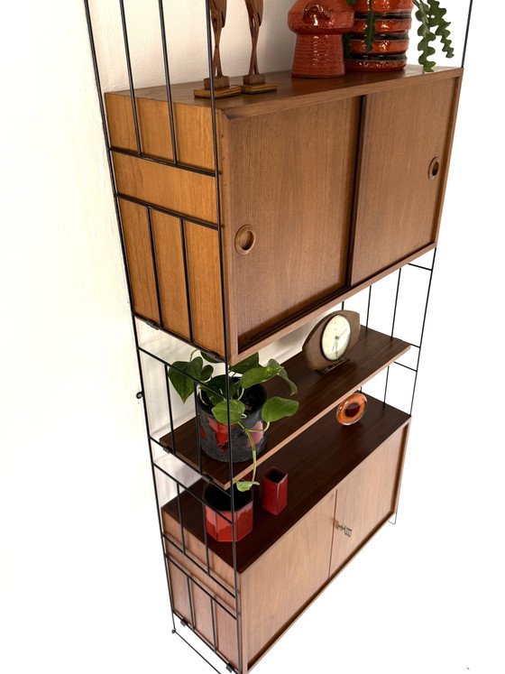 Image 1 of Sistema di pareti modulari vintage, WHB Germania, anni '60