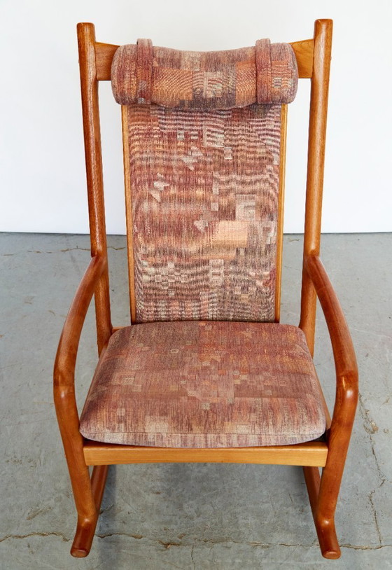 Image 1 of Fauteuil à bascule de Hans Olsen pour Juul Kristensen