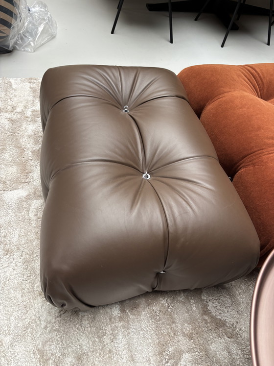 B&B Italia Camaleonda Licata 333 Terracotta Velluto e Pelle – Divani modulari, Textile (photo 14 of 15)