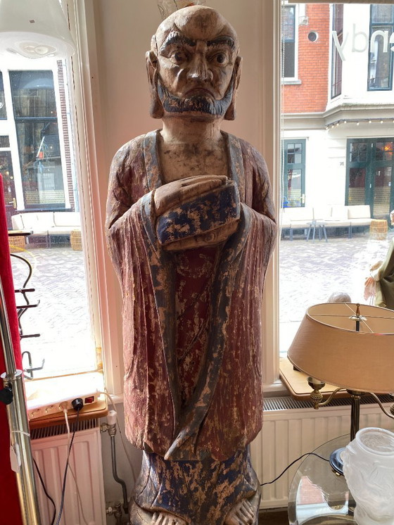 Image 1 of Estatua asiática de madera