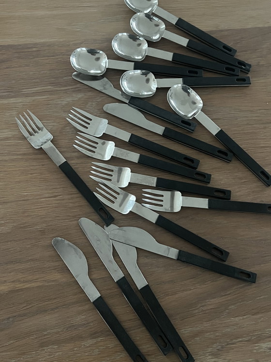 Image 1 of 6 sets Vintage Abert Nicrosil jaren 70 bestek