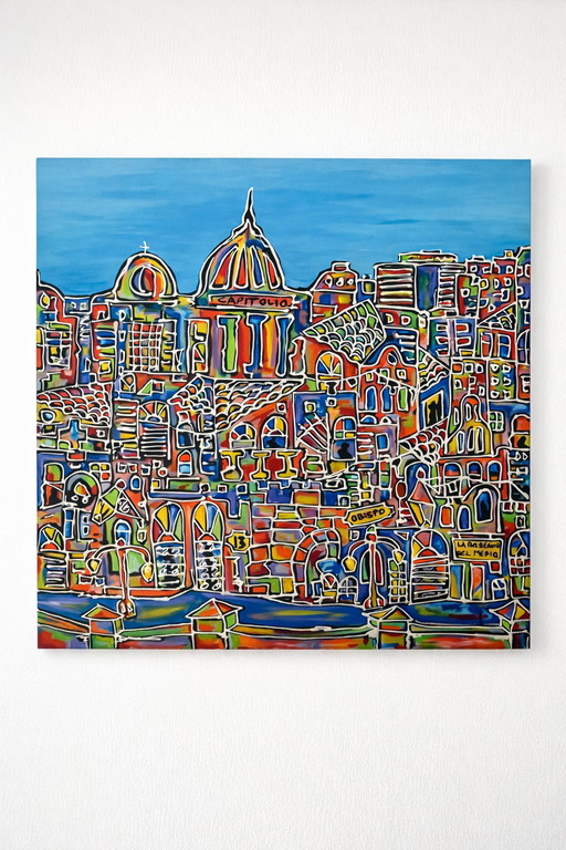 La Havane – Paysage urbain vibrant de La Havane, signé par Soto (2005)