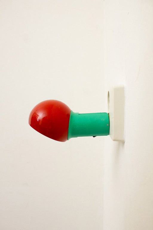 70’s colorful Memphis Bendt Hansen x WLP socket lamp