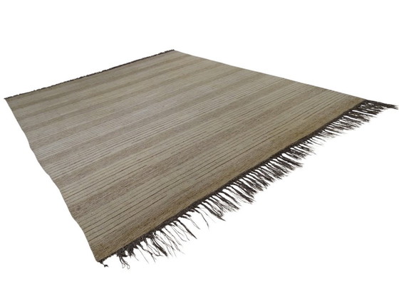 Image 1 of XXL-Berber-Kelim – 400 x 310 cm – Wolle auf Wolle – Handgeknüpft in Marokko und Tunesien