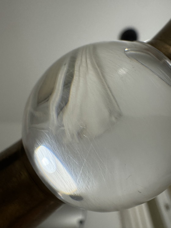 Portacandele Ottone Plexi Anni '70 – Brass, Plexiglass (photo 11 of 15)