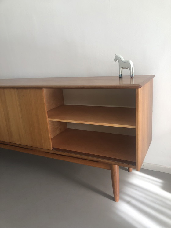 Image 1 of Credenza vintage di design in teak “Cortina” di Nils Jonsson per Troeds Möbelfabrik a Bjärnum