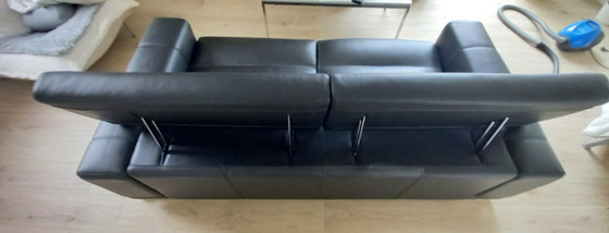 Image 1 of Sofá de 3 plazas de cuero Roche Bobois.