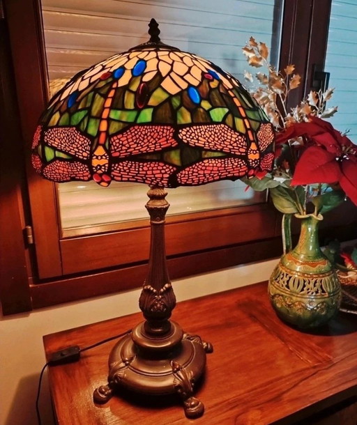 Tiffany Dragonfly Lamp – tafellampen, Crystal (photo 2 of 10)