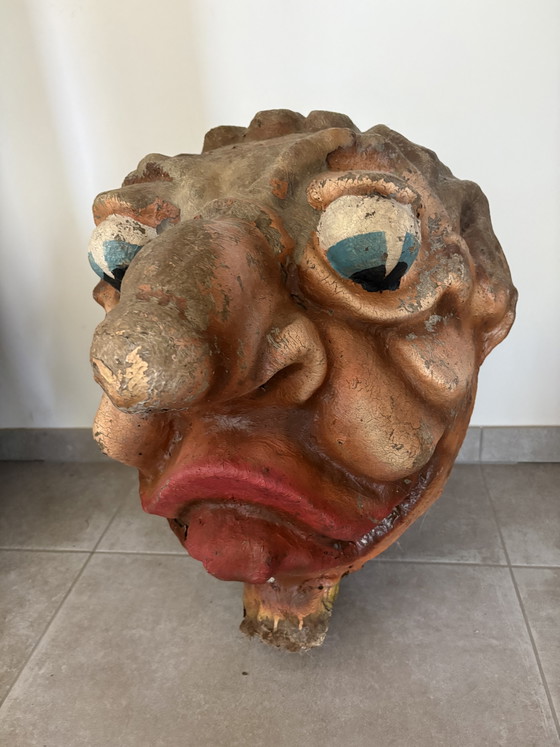 Image 1 of Authentiek Belgische Folklore - Karakteristieke Carnavalskop