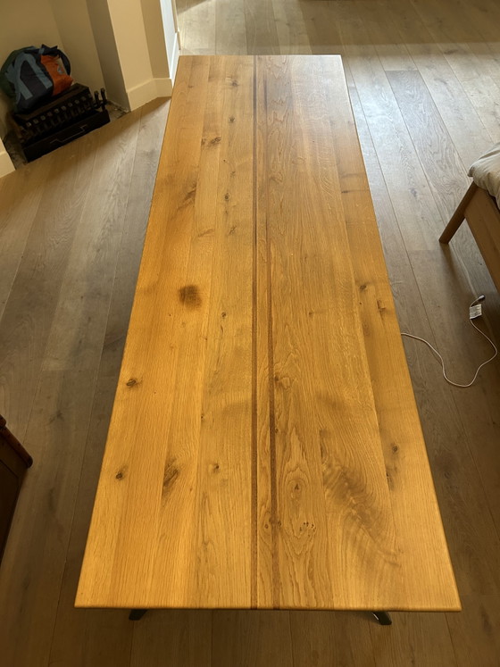 Custom Oak Table The Hague – 180 X 60 Cm – Couqou The Hague, Dining tables, Wood (photo 5 of 5)