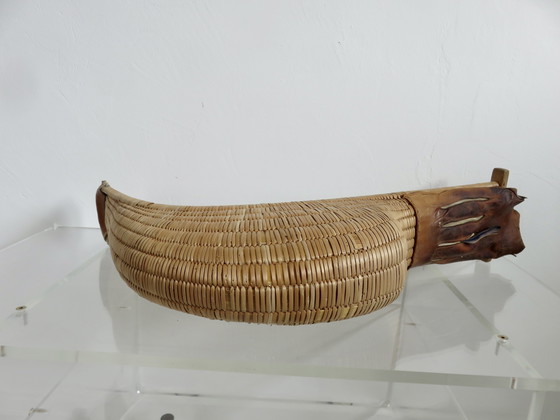 Image 1 of Ancienne Chistera Grand Gant, Sport Basque, Pelote, Cesta Punta, Jai Alai