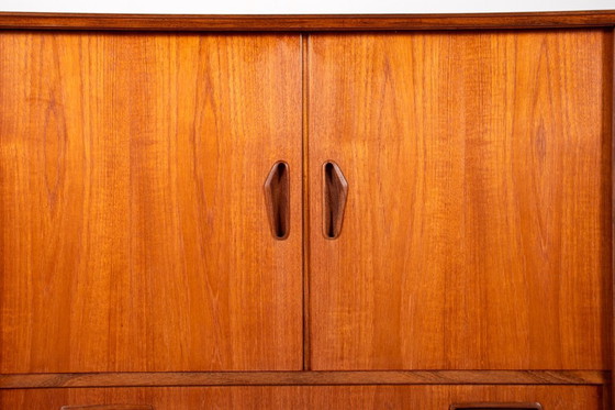 Image 1 of Credenza danese in teak e palissandro di metà secolo di P. Westergaard Møbelfabrik, anni '60