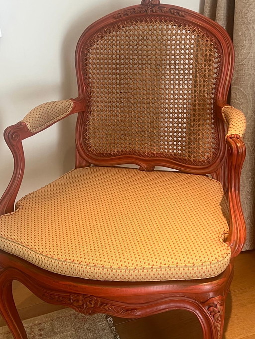10x schöne Louis XV Stühle (Esszimmer)