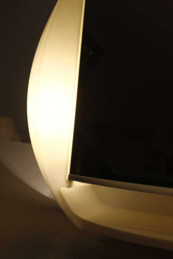 Allibert Design Space Age jaren 70 Paulin Verlichte Wandgemonteerde Badkamerkast – Wandkast, Glass, Plastic (photo 3 of 22)