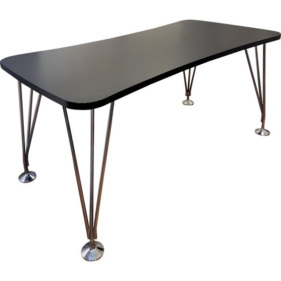 Image 1 of Vintage dinning table by Piet Hein for Fritz Hansen, Denmark 1960s