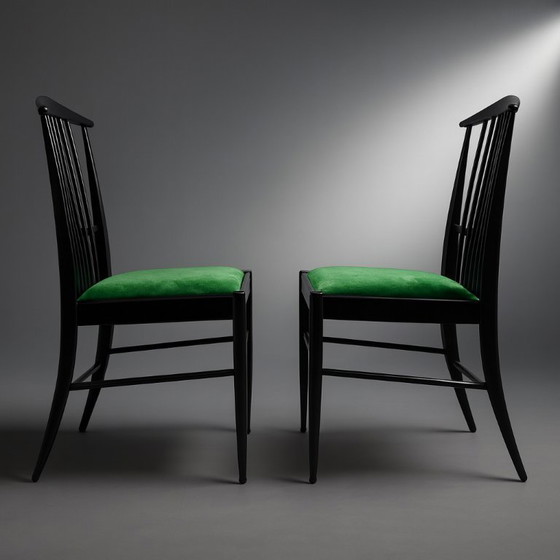 Set da pranzo di design di Kerstin Hörlin Holmquist per Asko – Sedie da pranzo, Wood (photo 10 of 12)