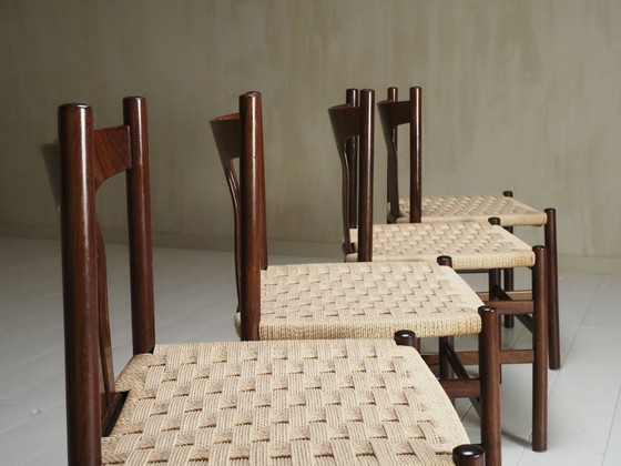 Image 1 of ensemble de chaises danoises