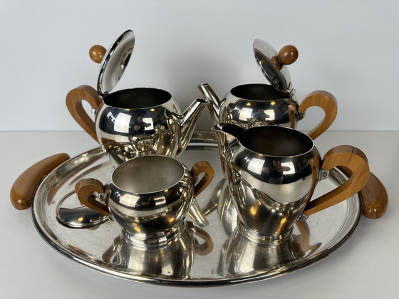 Image 1 of Alessi versilbertes Kaffee-/Teeset