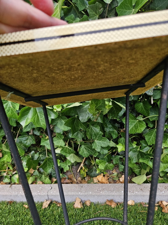 Vintage Bijzettafel Jaren 70 – Ceramic, Metal (photo 7 of 7)