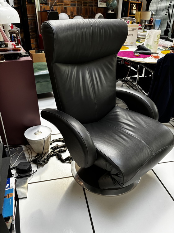 Verstelbare relaxstoel Helical Leolux – Leather, Metal (photo 2 of 9)