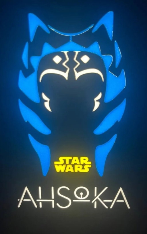 Leuchtkasten Ahsoka, Star Wars