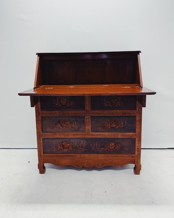 Escritorio secretario chino antiguo – Armarios de almacenamiento, Wood (photo 2 of 15)