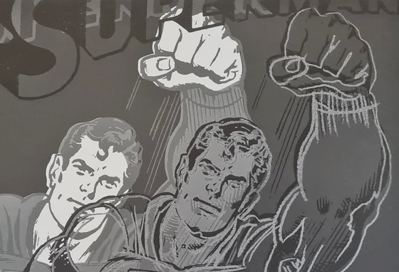 Image 1 of Naar Andy Warhol, Superman, jaren 80, lithografie