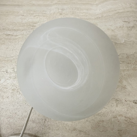 Image 1 of Lampada da tavolo vintage in vetro Wofi Leuchten Mars