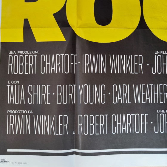Póster de Rocky de los años 70 / Italia Roma – Paper (photo 6 of 11)