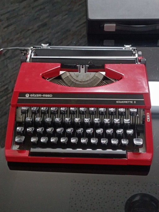 Máquina de escribir Seiko Silver Reed de 1978