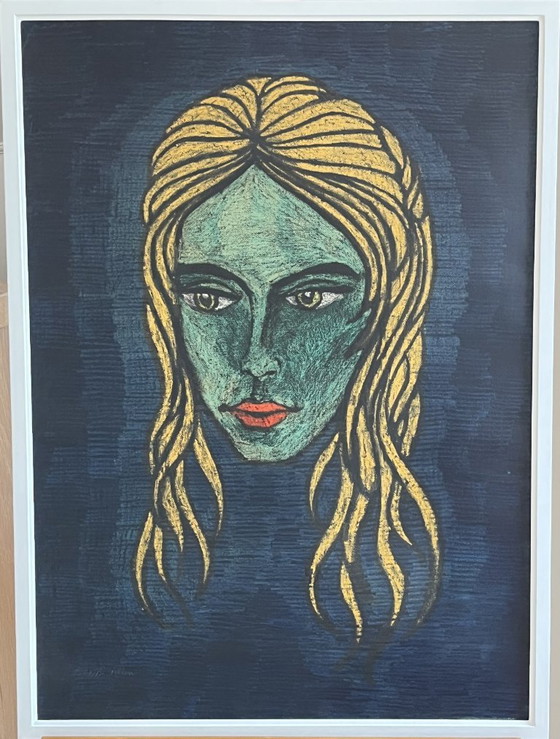 Rudi Pillen - Retrato – Pinturas y dibujos, Wood (photo 2 of 8)