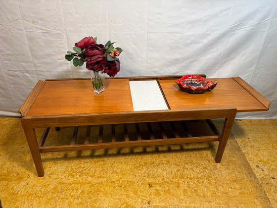 Vintage Remploy Teak Extending Coffee Table | Jaren 60 | Scandinavian Style A Wonderfully Stylish And – Wood (photo 3 of 7)