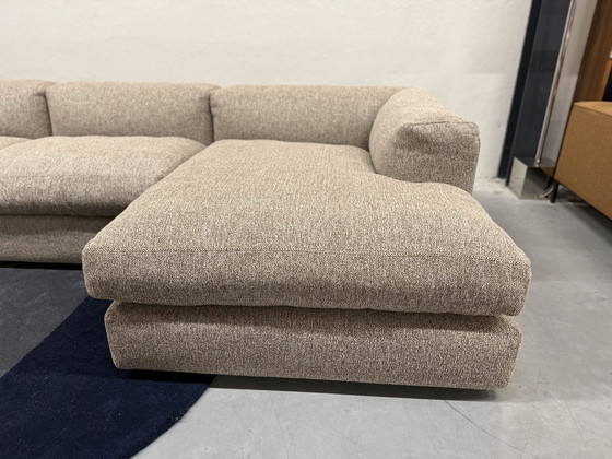 Image 1 of Gelderland 2505 Endless Corner Sofa De Ploeg Moss fabric