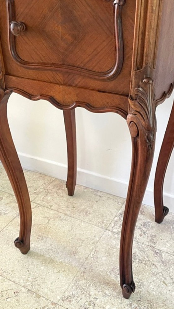 Nachtkastje Louis XV stijl marmer – Marble (photo 16 of 39)