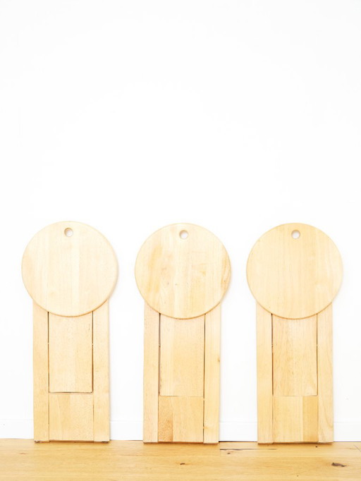'Suzy' Folding Stool by Adrian Reed for Princes Design Works LTD, UK – krukjes, Wood (photo 2 of 8)